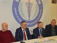 AK Parti Giresun Milletvekili Öztürk'ten Sağlık Sen'e ziyaret