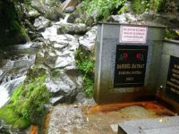Rize'de "Ilıca suyu" olduğuna inanılan suyun içmeye uygun olmadığı tespit edildi