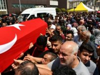 Gaziantep'teki trafik kazasında ölen sağlıkçılar ve muhabir için tören düzenlendi