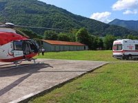 Trabzon'da ambulans helikopterle 21 günde 23 hasta nakledildi