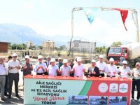 Seydişehir'de aile sağlığı merkezi ile 112 Acil Sağlık İstasyonu'nun temeli atıldı