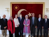 Emine Erdoğan, Uluslararası Pediatri Kurumu heyetini kabul etti: