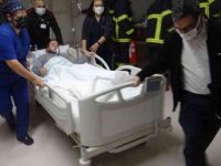 Erzurum Şehir Hastanesinde yangın tatbikatı yapıldı