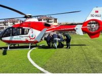 Ambulans helikopter bir haftada 9 hasta için havalandı
