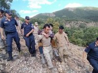 Tokat'ta bulunduktan sonra Mehmetçiğin sırtında taşıdığı yaşlı adam hastanede öldü