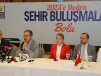 Bakan Kasapoğlu, Bolu'da "2023'e Doğru Şehir Buluşmaları" programında konuştu: