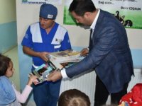 Tatvan'daki anaokulu öğrencileri hayvan rehabilitasyon merkezini ziyaret etti