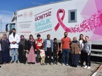 Kars'ta sağlık ekipleri köylerde kanser taraması yapıyor