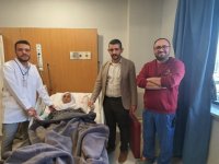 Şanlıurfa'da kalça kemiği kırılan 105 yaşındaki hasta ameliyat edildi