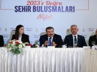 Bakan Koca, Niğde'de "2023'e Doğru Şehir Buluşmaları" programında konuştu: