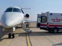 Mardin'de kalp hastası 2 günlük bebek ambulans uçakla İstanbul'a nakledildi