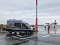 Siirt'te 2 günlük bebek ambulans uçakla İstanbul'a sevk edildi