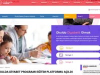 "Okulda Diyabet Programı Eğitim Platformu" erişime açıldı