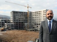 Samsun Şehir Hastanesi'nin inşaatı yükseliyor