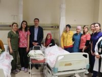 Diyarbakır'da yeni yılın ilk bebekleri dünyaya geldi