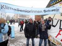 Davos, WEF'in açılışından önce iklim krizi protestosuna sahne oldu