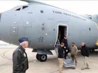 TSK deprem bölgesine "hava yardım koridoru" kurdu