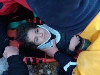 Hatay'da enkaz altında kalan minik Eymen, Bahçelievler Belediyesi ekiplerince kurtarıldı