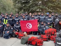 Türkiye'ye gelen Tunus arama kurtarma ekibi: “Felaket bölgesindeki dayanışmadan çok etkilendik”