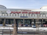 Erzurum Şehir Hastanesi 1248 deprem izolatörlü binasında hizmet veriyor