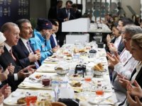 Sağlık Bakanı Koca, Cumhurbaşkanı Erdoğan'ın katıldığı iftar programında konuştu: