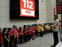 Kırıkkale'de öğrencilere 112 Acil Çağrı Merkezi'nin hizmetleri tanıtıldı