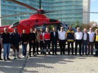Malatya'da ambulans helikopter hizmete başladı