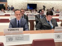 Türkiye'nin BM Daimi Temsilcisi Begeç, Türkiye ile DSÖ arasındaki güçlü ilişkilere vurgu yaptı