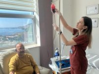 Finike Devlet Hastanesinde hastalara ozon tedavisi uygulanıyor
