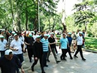 İstanbul Valisi Gül çevre yürüyüşüne katıldı