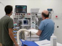 Muğla'dan İstanbul'a getirilen kalp hastası Ebrar bebek ameliyat edildi