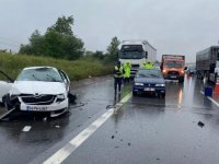 Bolu'da takla atan otomobilden fırlayan kız çocuğu hayatını kaybetti