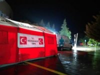 Zonguldak'ta Gökçebey ve Devrek devlet hastanelerinde su baskını meydana geldi