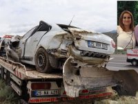 Erzurum'da devrilen otomobildeki aile hekimi öldü, eşi ağır yaralandı