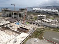 Bakan Koca'dan, yapımı süren Trabzon Şehir Hastanesine ilişkin paylaşım