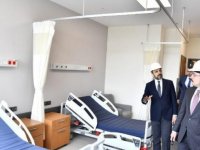 TBMM Plan ve Bütçe Komisyonu Başkanı Muş, Samsun Şehir Hastanesi inşaatını inceledi