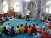 Kütahya'da yaz Kur'an kurslarında 112 Acil Çağrı Merkezi farkındalık eğitimi veriliyor