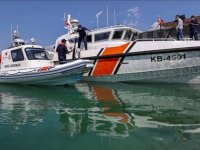 Fethiye'de tekneden düşerek yaralanan kişiye tıbbi tahliye