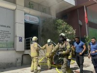 Çekmeköy'de özel eğitim ve rehabilitasyon merkezinde çıkan yangın söndürüldü