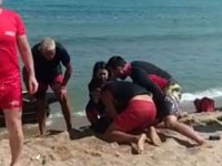 Kocaeli'de kadını kurtarmak için oğluyla denize giren kişi boğuldu