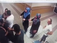Nevşehir'de hasta yakınlarının güvenlik personellerini darbetmesi kameralara yansıdı