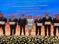 Bakan Koca, Özbekistan'da Türk Devletleri Teşkilatı Sağlık Bakanları Toplantısı'na katıldı: