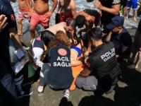 Samsun'da denize giren 3 çocuk boğulma tehlikesi geçirdi
