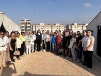 CHP Grup Başkanvekili Burcu Köksal, Hatay'da ziyaretlerde bulundu