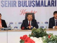Sağlık Bakanı Koca, Kırşehir'de "Şehir Buluşmaları" programında konuştu: