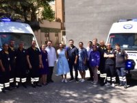 ESOGÜ Hastanesi'nde 2 ambulans hizmet vermeye başladı