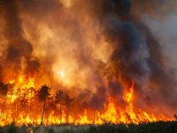Kütahya'daki orman yangınına müdahale ederken yaralanan iki personel hayati tehlikeyi atlattı
