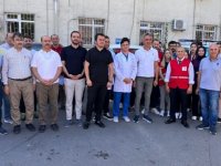 Ordu'da azalan kan stokları nedeniyle düzenlenen bağış kampanyasına sağlıkçılardan destek