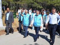 Türkiye Diyanet Vakfından Ankara'da çevre ve yürüyüş etkinliği