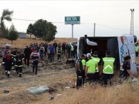 Amasya'da devrilen yolcu otobüsündeki 6 kişi öldü, 35 kişi yaralandı